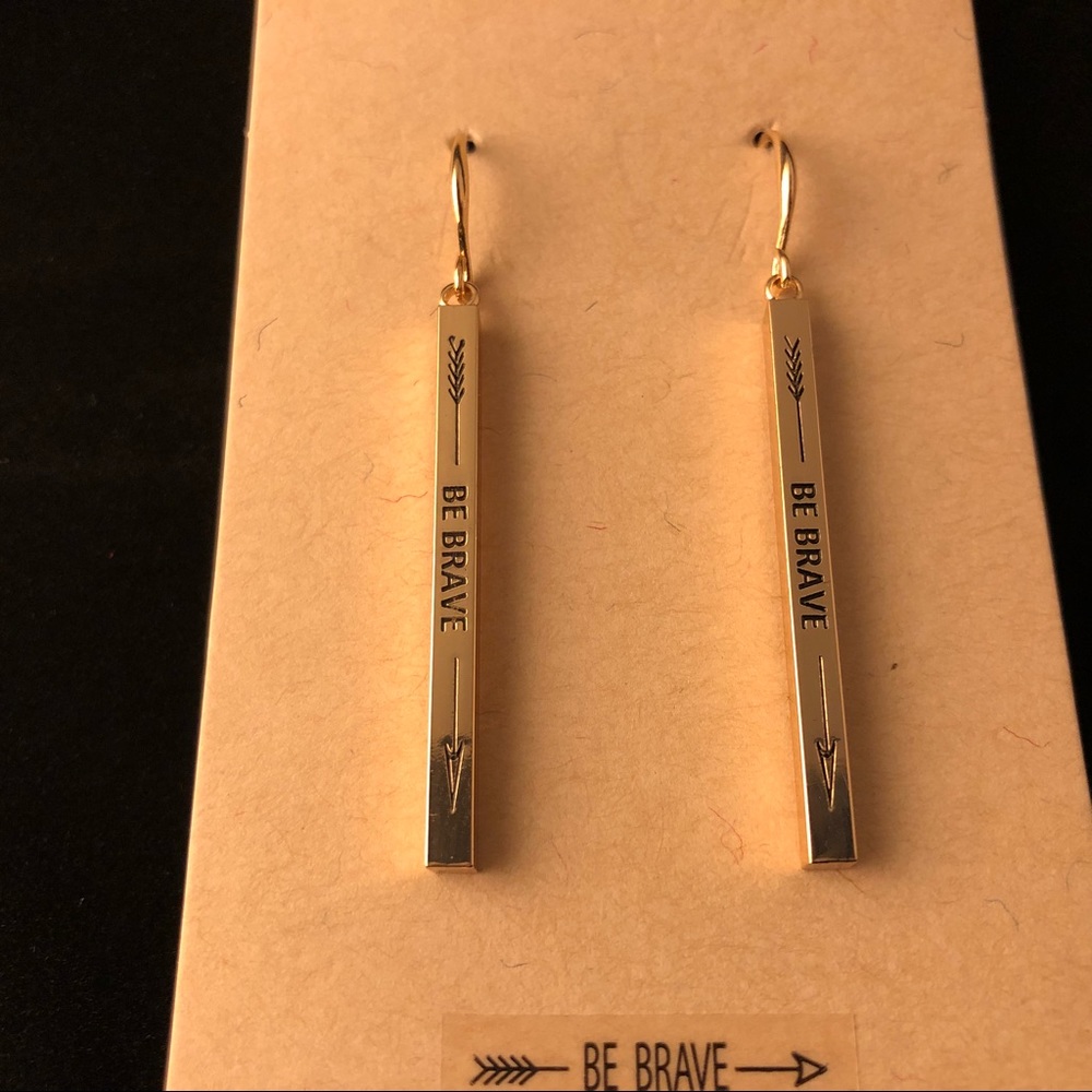 Be Brave earrings